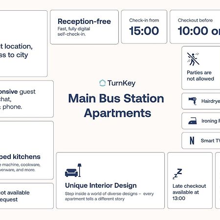 Turnkey I Main Bus Station Apartments Praha Bagian luar foto